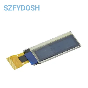 0,91-дюймовый OLED-ЖК-модуль с белым интерфейсом SPI/IIC 128*32 Точечная матрица diy