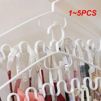 1 ~ 5ШТ Waves Многопортовые Опорные вешалки для сушки одежды Многофункциональная Пластиковая вешалка для сушки одежды, Вешалки для хранения одежды