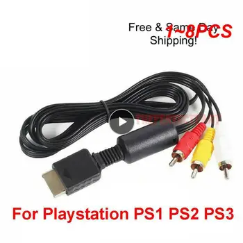 1 ~ 8ШТ 1,8 м/6 футов HDTV AV Аудио-видео кабель AV A /V Компонентный кабель Шнур Провод для 2 3 PS2 PS3