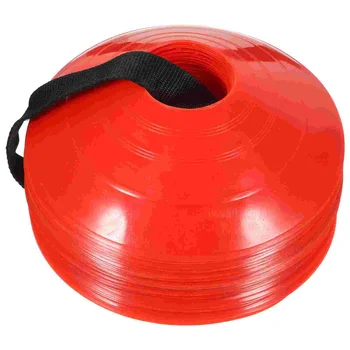 1 набор футбольных тренировочных конусов для футбола на открытом воздухе Маркировочные диски Пластиковые футбольные конусы Футбольные принадлежности