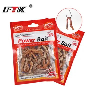 1 упаковка Новых рыболовных товаров Peche Worms Силиконовые приманки Dry Lugworm Sandworm Рыболовные силовые приманки