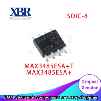 1 шт. - 5 шт. MAX3485ESA + T MAX3485ESA + SOIC-8 Полупроводниковая интерфейсная микросхема с питанием 3,3 В, 10 Мбит/с и ограниченной скоростью нарастания