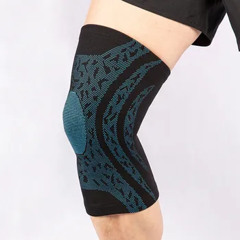 1 шт. Эластичный компрессионный спортивный Бандаж для поддержки колена, Защитная накладка для ног, Аксессуары