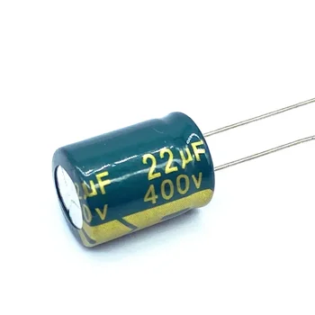 10 шт./лот 22 МКФ высокочастотный низкоомный 400 В 22 МКФ алюминиевый электролитический конденсатор размером 13*17 мм 20%
