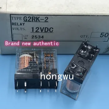 100% Оригинальный новый 1 шт./реле G2RK-2-12VDC 5A 10 контактов