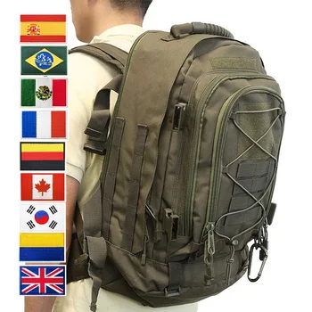 1000D Нейлон Водонепроницаемый Туристический Мужской военный Тактический рюкзак Army Molle Штурмовой рюкзак для кемпинга, охоты, альпинизма Сумки