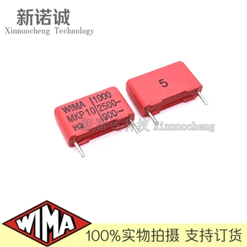 10ШТ/WIMA MKP10 2500 В 1000 ПФ 2500 В 102 0,001 МКФ Веймарский конденсатор Расстояние между контактами 15 5%