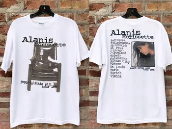 1996 Аланис Мориссетт, футболка с джаггингом Little Pill Tour Alanis