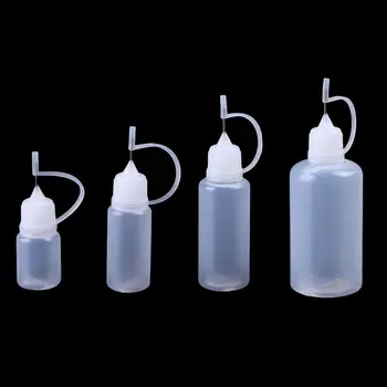 1ШТ 10-50 мл Пустой пластиковый наконечник иглы, защищенный от детей колпачок для пипетки, бутылочки для сока