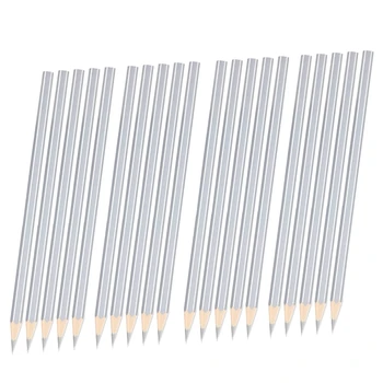 20 упаковок серебряных карандашей для сварщиков Серебристый металлический маркировочный карандаш для строителей слесарей сантехников каркасников
