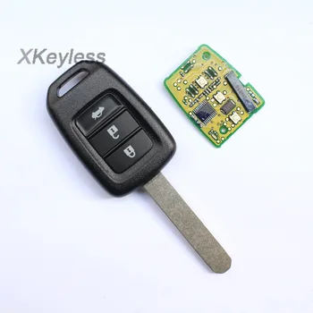 2015 для Honda Civic, City, Greiz 3-кнопочный брелок дистанционного управления 433 МГц с чипом ID47