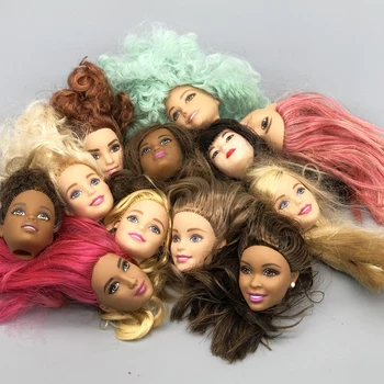2019 Новый стиль, оригинальная кукольная голова / Аксессуары для кукол для DIY косплея, Подарочные игрушки куклы Барби для девочек