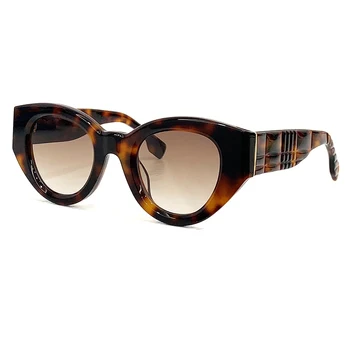 2023, Модные дизайнерские солнцезащитные очки в стиле стимпанк с градиентными большими линзами, оправа для кошачьих глаз, Oculos De Sol Feminino