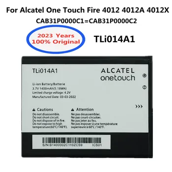 2023 Оригинальный Сменный Аккумулятор TLi014A1 Для Alcatel One Touch Fire 4012 4012A 4012X CAB31P0000C1/CAB31P0000C2 Телефон Batteria