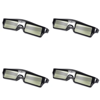 4-кратные перезаряжаемые 3D-очки с активным затвором для DLP-проектора Optoma Benq Acer Sony