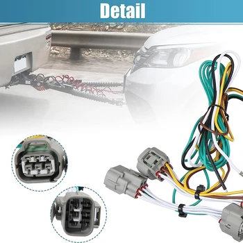 4-полосный разъем жгута проводов прицепа 56208 118605 Запасные части, подходящие для Jeep Cherokee 2014-2018
