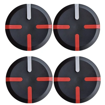 4 шт. Крышка ступицы колеса электрического балансировочного скутера, практичная износостойкая боковая крышка для Xiaomi Ninebot/Mini Pro-черный