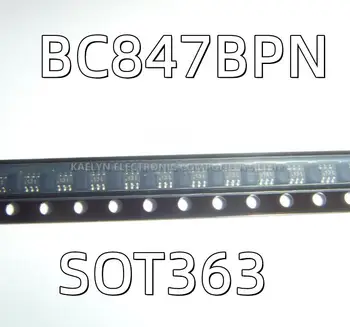 50 шт./лот BC847 BC847BPN 13T Биполярный (BJT) транзисторный массив NPN, PNP 45V 100mA 100MHz 300mW Поверхностный монтаж SOT363