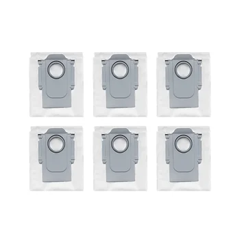 6 шт. для Xiaomi Roborock P10/Q Revo Пылесборник для робота-подметальщика Запасные Аксессуары