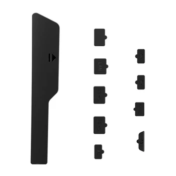 9 шт./компл. Резиновый Пылезащитный Штекер Пылезащитный Штекер для Игровой Консоли PS5 Пылезащитный Чехол LAN Type-C USB Порт W3JD