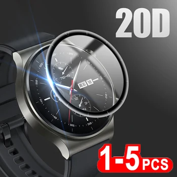 9D Изогнутая Полноэкранная Защитная Пленка для Huawei Watch GT 2E 2 Pro Magic 2 42 мм 46 мм Из Мягкого Стекла Закаленная Пленка для Huawei Watch Fit ES