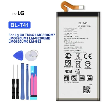 BLT41, BL-T41, Аккумулятор мобильного телефона для Lg G8 ThinQ, LMG820QM7, LMG820UM1, LM-G820UMB, LMG820UM0, LM-G820N, + Бесплатные инструменты
