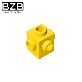 BZB MOC 4733 1x1 Высокотехнологичная модель строительного блока С выпуклостями со всех сторон Детские игрушки DIY Лучшие подарки