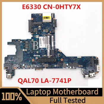 CN-0HTY7X 0HTY7X HTY7X Материнская Плата Для ноутбука Dell E6330 Материнская Плата QAL70 LA-7741P С процессором SR0MW I5-3360M 100% Полностью Протестирована Хорошо