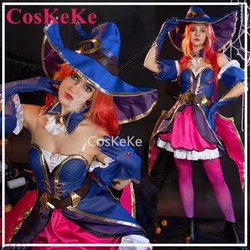 CosKeKe Miss Fortune Косплей Аниме Игра LOL Костюм Охотника За Головами Боевая Форма Хэллоуин Карнавальная Вечеринка Одежда Для Ролевых Игр