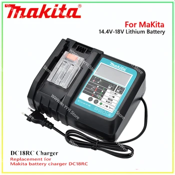 DC18RC 18 В Зарядное Устройство Makita 14,4 В Для Литий-ионного аккумулятора Makita Зарядное Устройство BL1860 BL1860B BL1850 1BL1830 Bl1430 DC18RC DC18RA электроинструмент