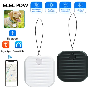 Elecpow Новое устройство слежения Tuya Bluetooth с защитой от потери GPS, Смарт-Мини-устройство для отслеживания домашних животных, Собака, Трекер для поиска детей, Игрушка для ключей, Кошелек, Телефон
