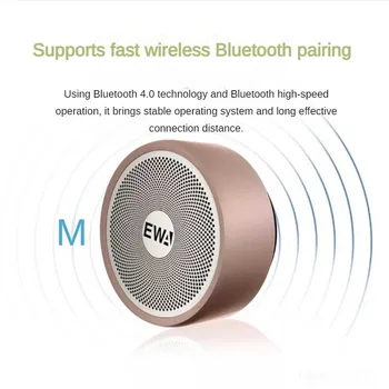 EWA A6 Bluetooth-динамик, мобильный беспроводной с удобной вставкой карты, мощный мужской мини-Bluetooth-динамик для занятий спортом на открытом воздухе