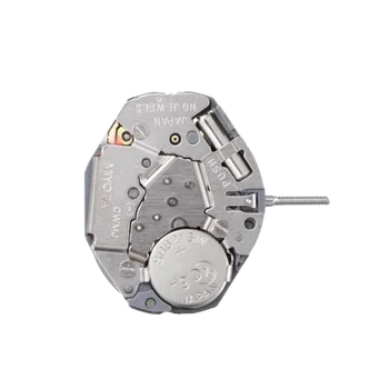 GL34 Тонкие часовые механизмы Часовой механизм MIYOTA Cal.GL34, 3 стрелки, тонкий механизм. Размер: 6 3/4 × 8 дюймов Высота: 2,28 мм