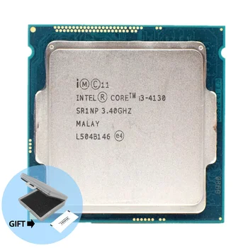 Intel Core i3 4130 3,40 ГГц 512 КБ/3 МБ Разъем LGA 1150 Haswell CPU процессор SR1NP