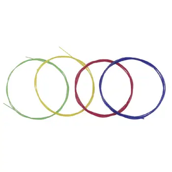 IRIN 4 шт. Цветные Нейлоновые струны для Укулеле, Гитарные струны, Набор деталей 0,56 мм, 0,71 мм, 0,81 мм, 0,56 мм