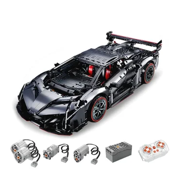 K Box 10522 Техническая серия Super Car City Racing, игрушки для сборки из мелких частиц, Строительные блоки, Праздничные подарки для мальчиков 3711шт.