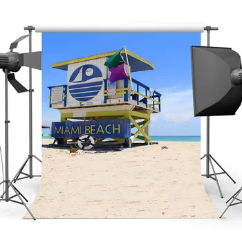 MOCSICKASummer Фон для Фотосъемки Песчаного Пляжа Голубое Небо Морской Фон для Фотостудии S-571