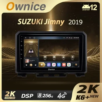 Ownice K6 + 2K для Suzuki Jimny JB64 2018 - 2020 Автомобильный Радио Мультимедийный Видеоплеер Навигация Стерео GPS Android 12 Без 2din DVD