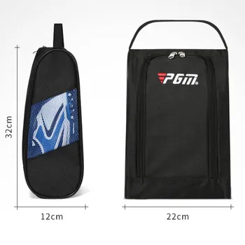 Pgm Портативная сумка для обуви для мини-гольфа, нейлоновая сумка для переноски, рама для гольфа, легкая дышащая сумка для упаковки, Сумка для футболки, Спортивные аксессуары