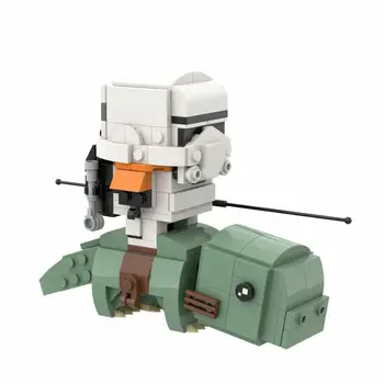 Sandtrooper on Dewback 266 предметов, наборы строительных игрушек и упаковки MOC Build Gift
