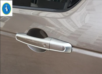 Yimaautotrims Автоаксессуар Комплект защиты боковой дверной ручки автомобиля Накладка 8 шт. подходит для Jaguar XF 2016 2017 2018 2019 / ABS