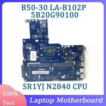 ZIWB0/B1/E0 LA-B102P 5B20G90100 Для Lenovo B50-30 E50-30 Материнская плата Ноутбука С процессором SR1YJ N2840 100% Полностью Протестирована, Работает хорошо