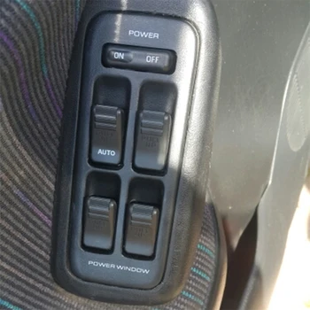 Автозапчасти Передняя кнопка двери Со стороны левого водителя, Главный выключатель управления стеклоподъемником с электроприводом для MAZDA 323 BS0666350B