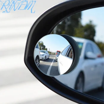 Автомобильное 360-Градусное Широкоугольное маленькое Круглое Зеркало Заднего Вида для Renault Koleos Clio Scenic Megane Duster Sandero Captur Twingo