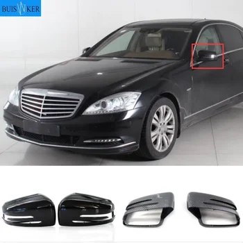 Автомобильное Зеркало заднего Вида с черным Корпусом L/R Для Mercedes-Benz C-Class W176 W246 W204 W212 W221 CLS X156 C117