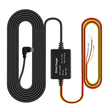Автомобильный видеорегистратор HardWire Kit USB/Micro/Type-C Hardwire Kit Для видеорегистратора Hardwire Kit Cam Hardwire Kit Dash Cam Hardwire 12V-24V