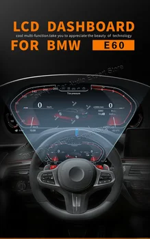 Автомобильный ЖК-Цифровой Кластер Для BMW E90 E91 E92 Virtual Cockpit Speed Meter Головное Устройство Автомобильные Аксессуары Дисплей Приборной панели Автомобиля Head up
