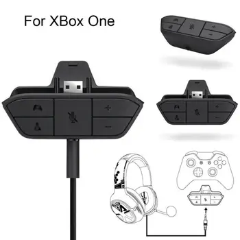 Адаптер стереогарнитуры для Xbox ONE, преобразователь аудиомикрофона для наушников, регулятор баланса звука, аудиоразъем 3,5 мм для Xbox ONE