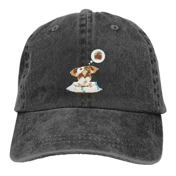Бейсболка Feed Me, мужские шляпы, женские защитные кепки с козырьком, бейсболки из фильма ужасов Gremlin-s Mogwai, кепки из фильма ужасов 