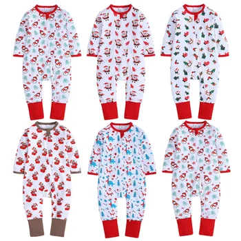 Бутик, Новый детский хлопковый комплект с футболкой с длинным рукавом, круглый вырез, принты рождественских елок, белая ропа для мальчиков и брюки, комбинезон, пижама